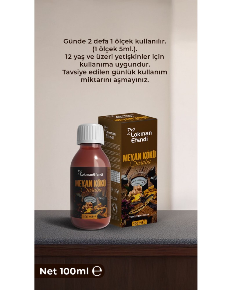 Meyan Kökü Şurubu 100 ml