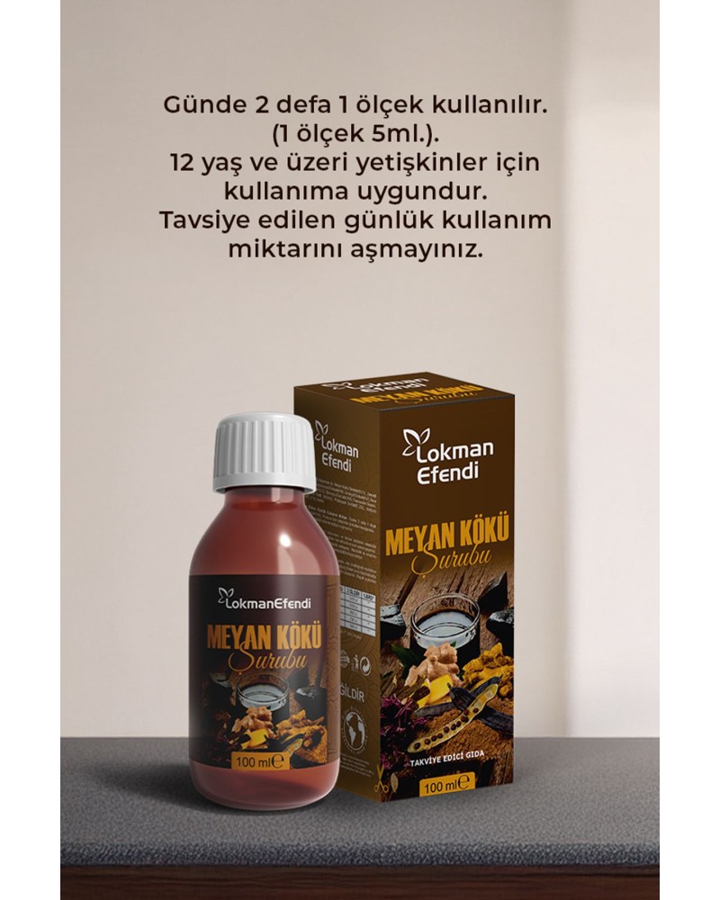 Meyan Kökü Şurubu 100 ml