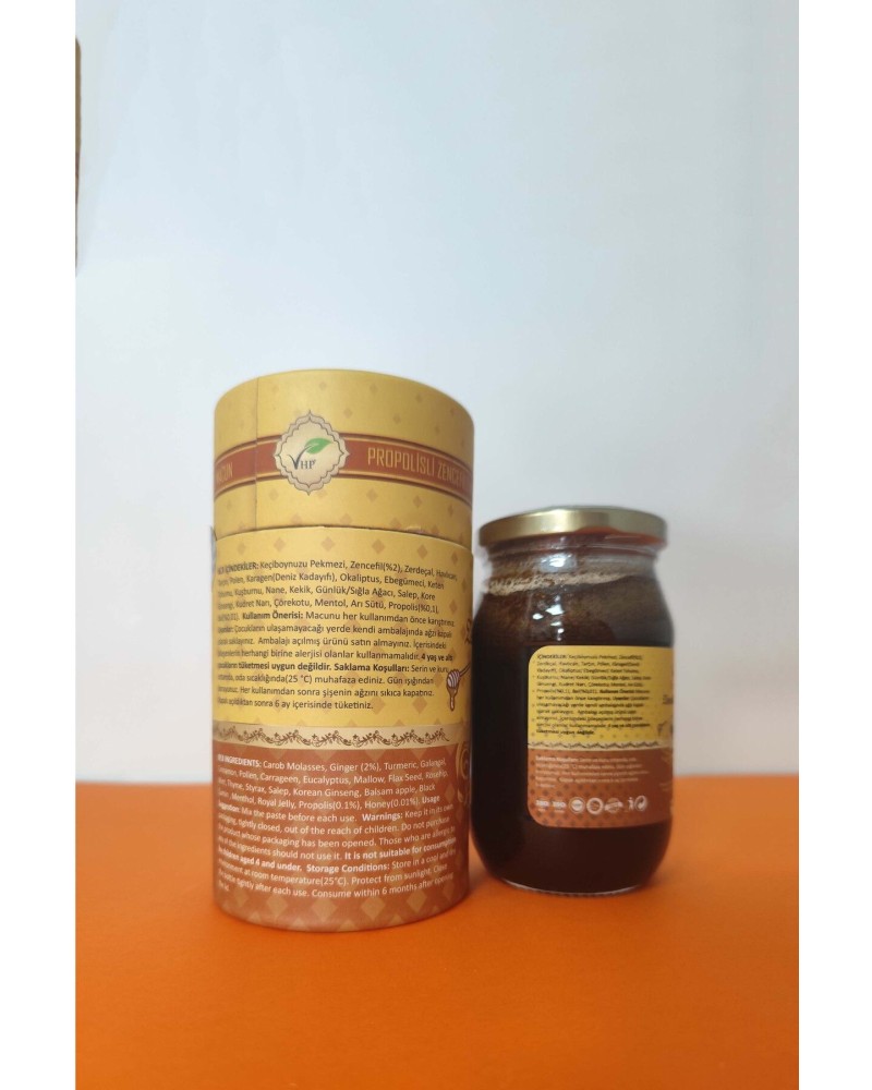 Propolisli Zencefilli Macun 400 gr