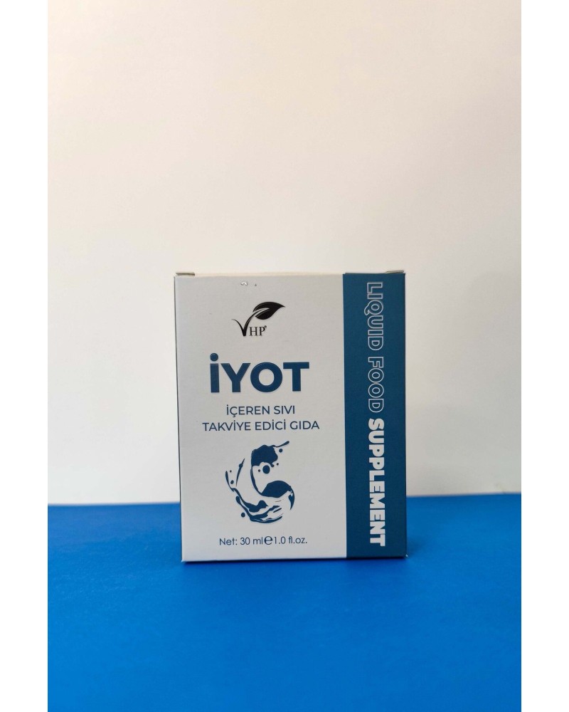 İyot Damlası 30 ml / İyot İçeren Sıvı Gıda Takviyesi