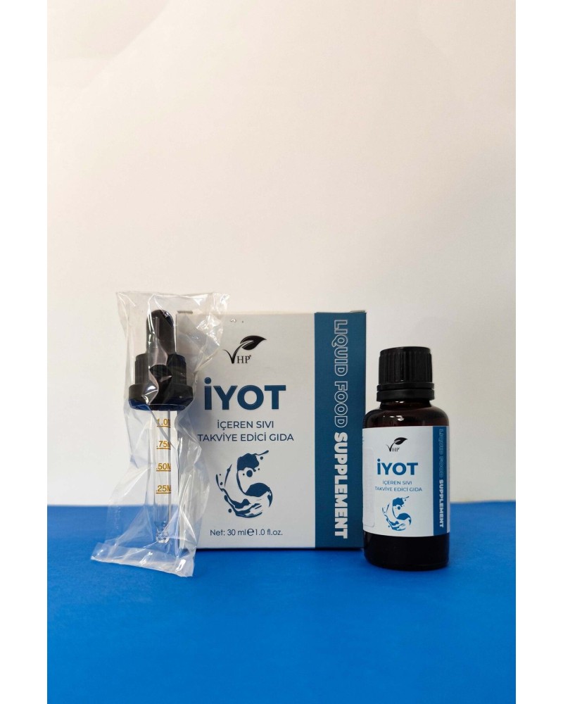 İyot Damlası 30 ml / İyot İçeren Sıvı Gıda Takviyesi