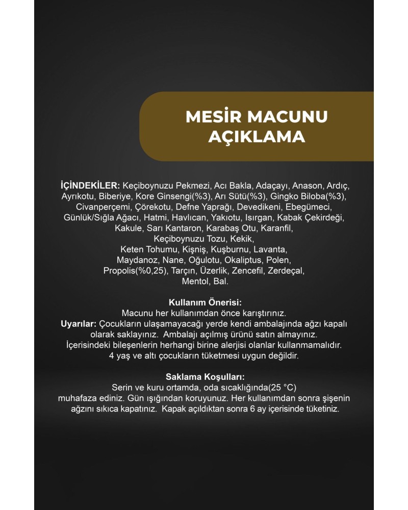 Mesir Macunu 230GR