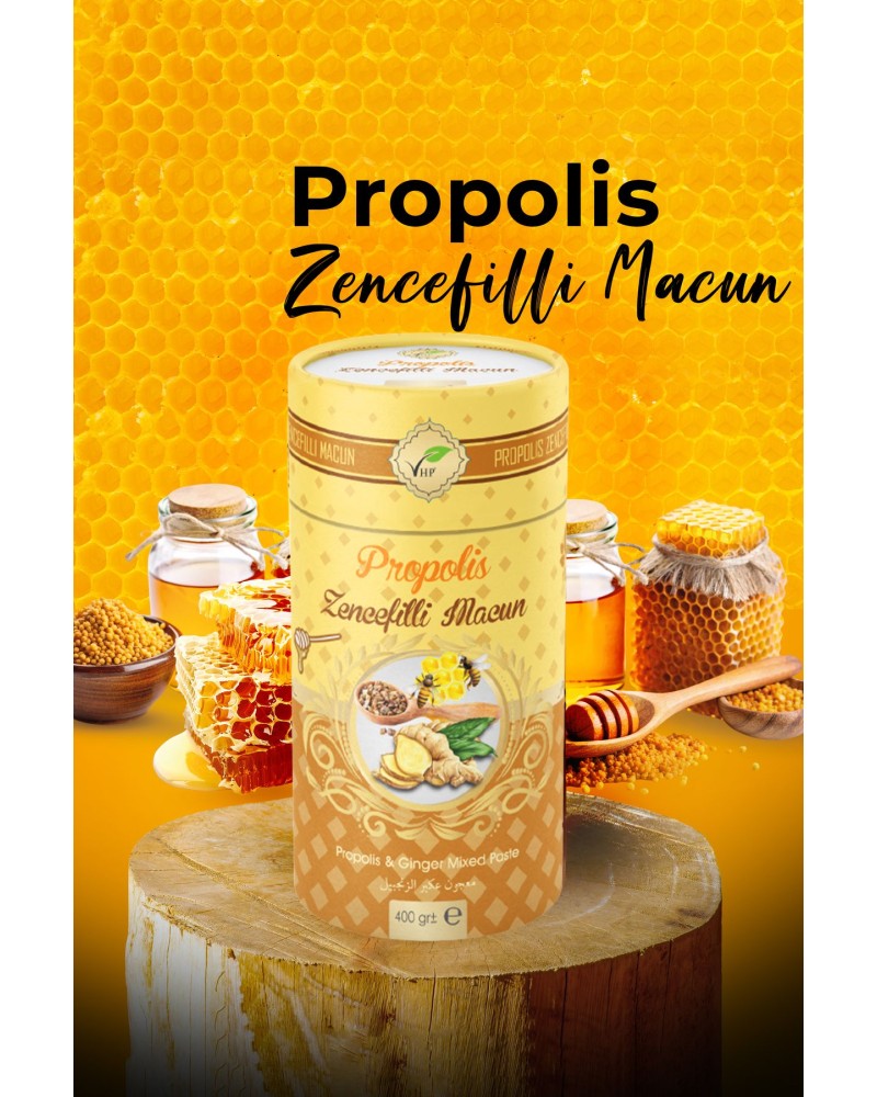 Propolisli Zencefilli Macun 400 gr