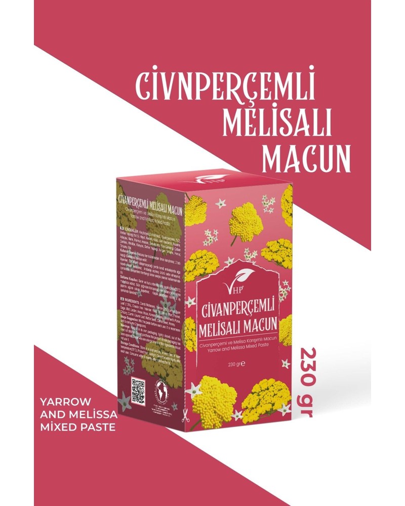 Civanperçemli Melisalı Macun 230 gr