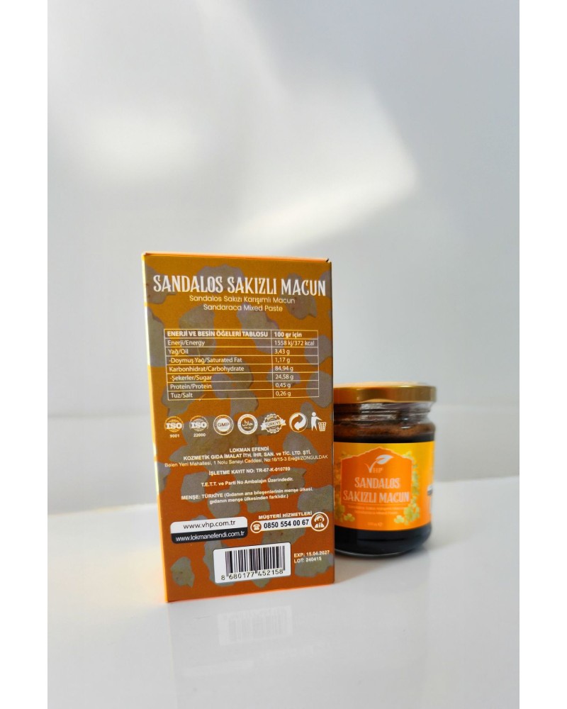 Sandalos Sakızlı Macun 230 gr