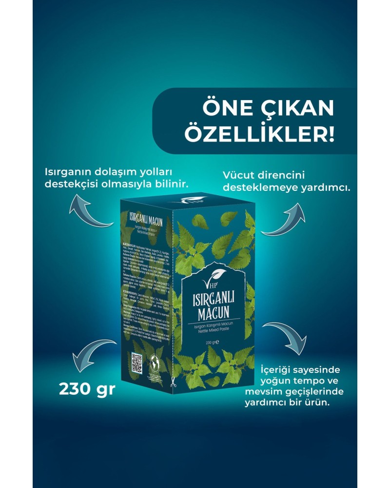 Isırganlı Macun 230 gr