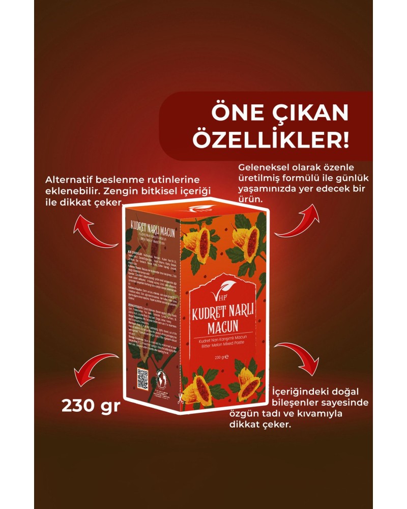 Kudret Narlı Macun 230 gr