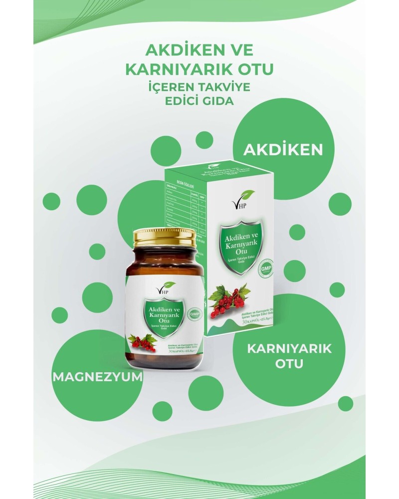 Akdiken Ve Karnıyarık Otu 30 Kapsül