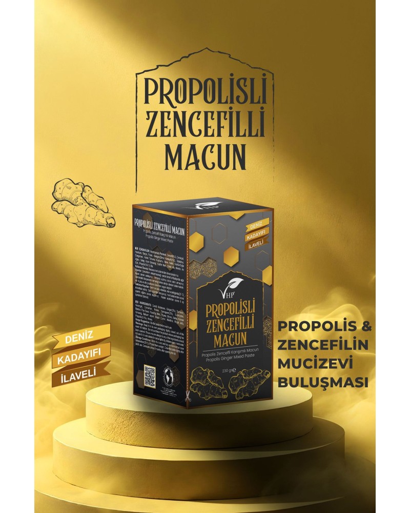 Propolisli Zencefilli Macun 230 gr