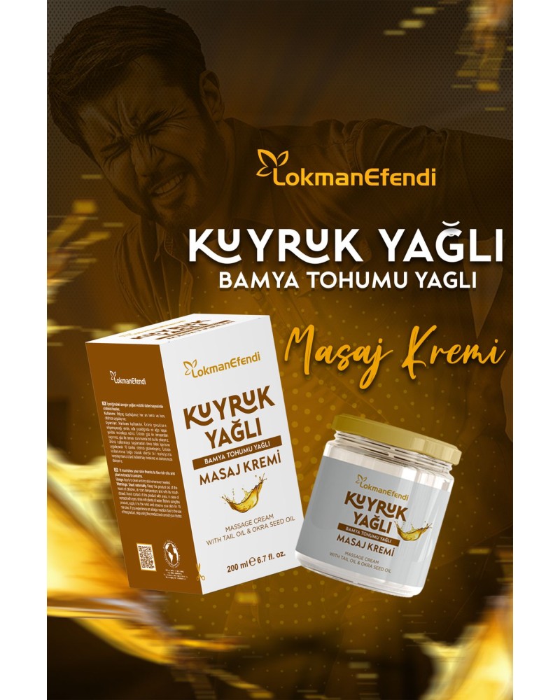 Kuyruk Yağlı Masaj Kremi 200 ml