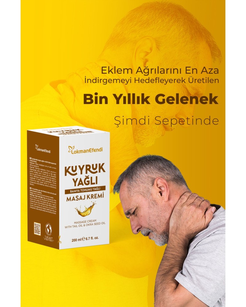 Kuyruk Yağlı Masaj Kremi 200 ml
