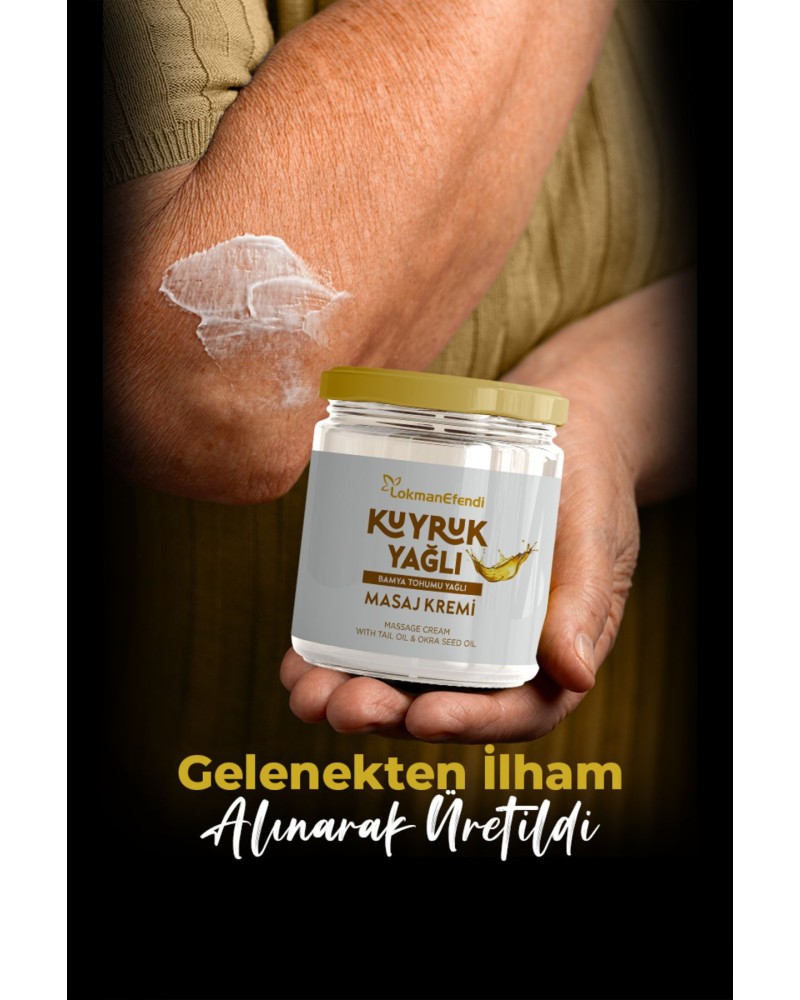 Kuyruk Yağlı Masaj Kremi 200 ml