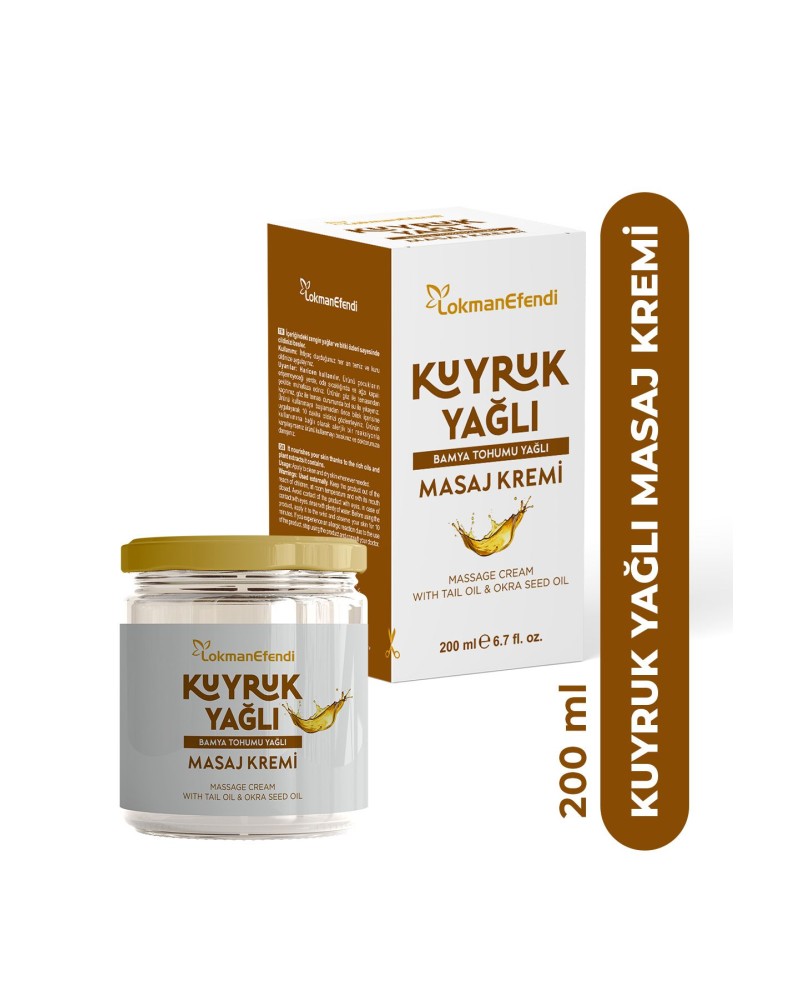 Kuyruk Yağlı Masaj Kremi 200 ml
