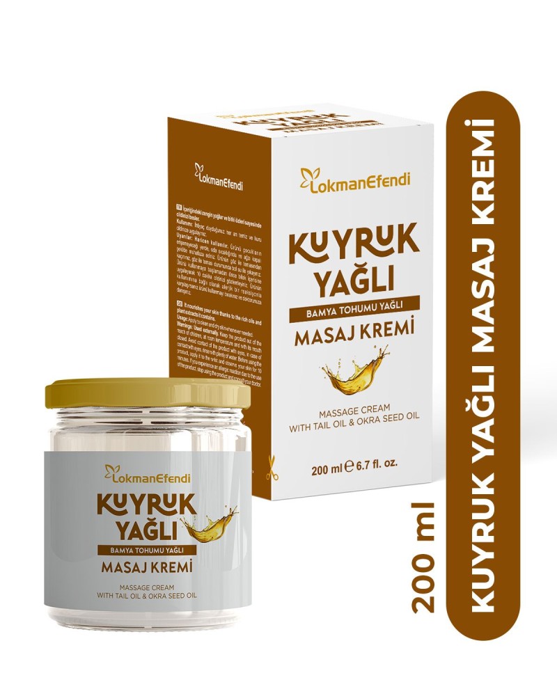 Kuyruk Yağlı Masaj Kremi 200 ml