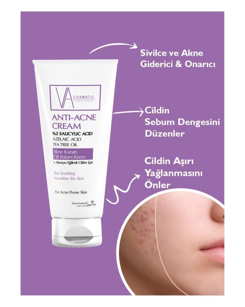Antı Akne Krem 50 Ml - A.06296