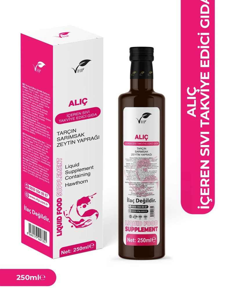 Alıç Içeren Sıvı Takviye Edici Gıda 250 ml - A.06234