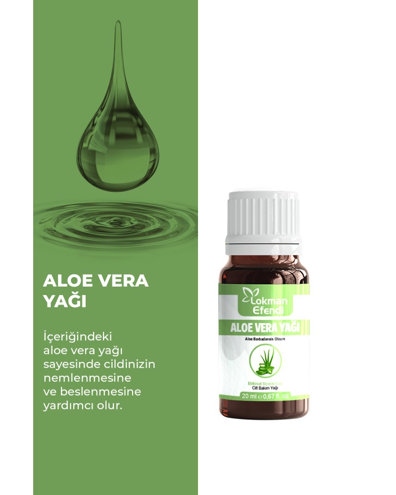 Lokman Efendi Aloe Vera Yağı