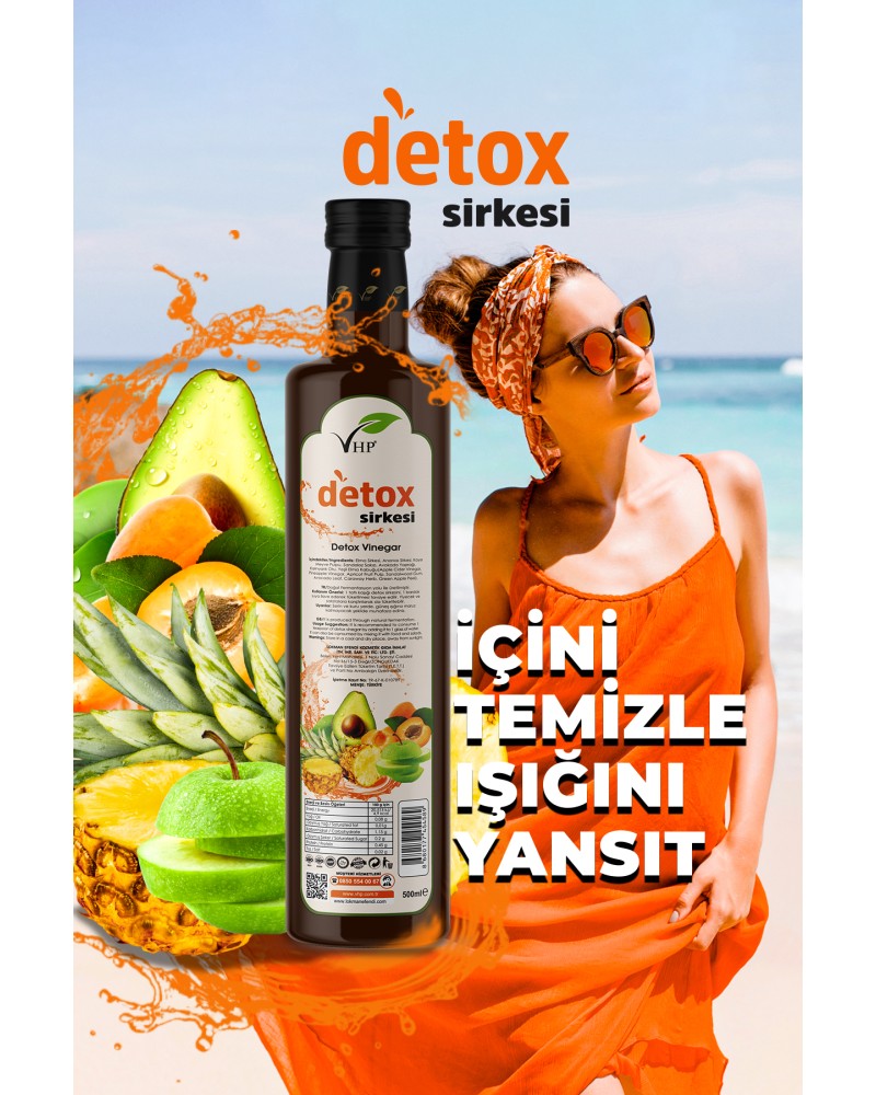 Detox Sirkesi 500 ml