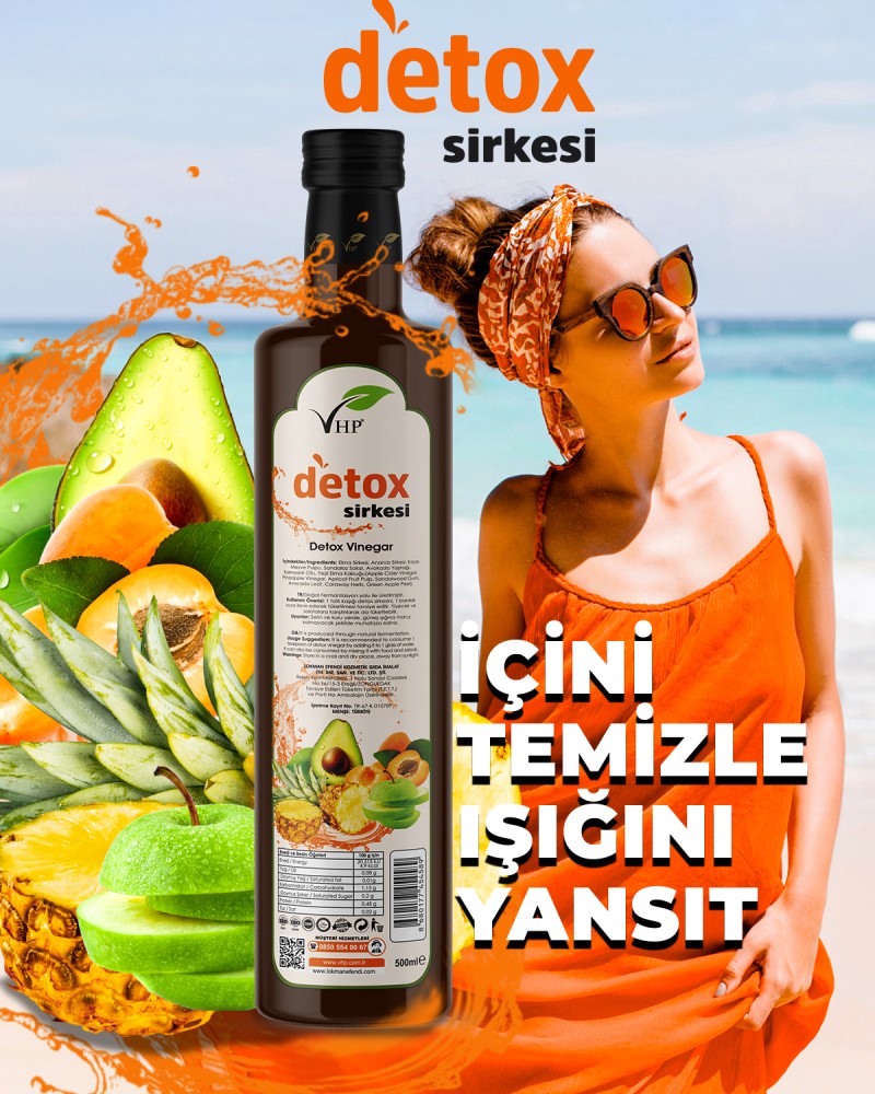 Detox Sirkesi 500 ml