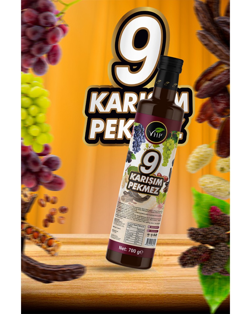 9 Karışım Pekmez Özü 700 gr - A.03787