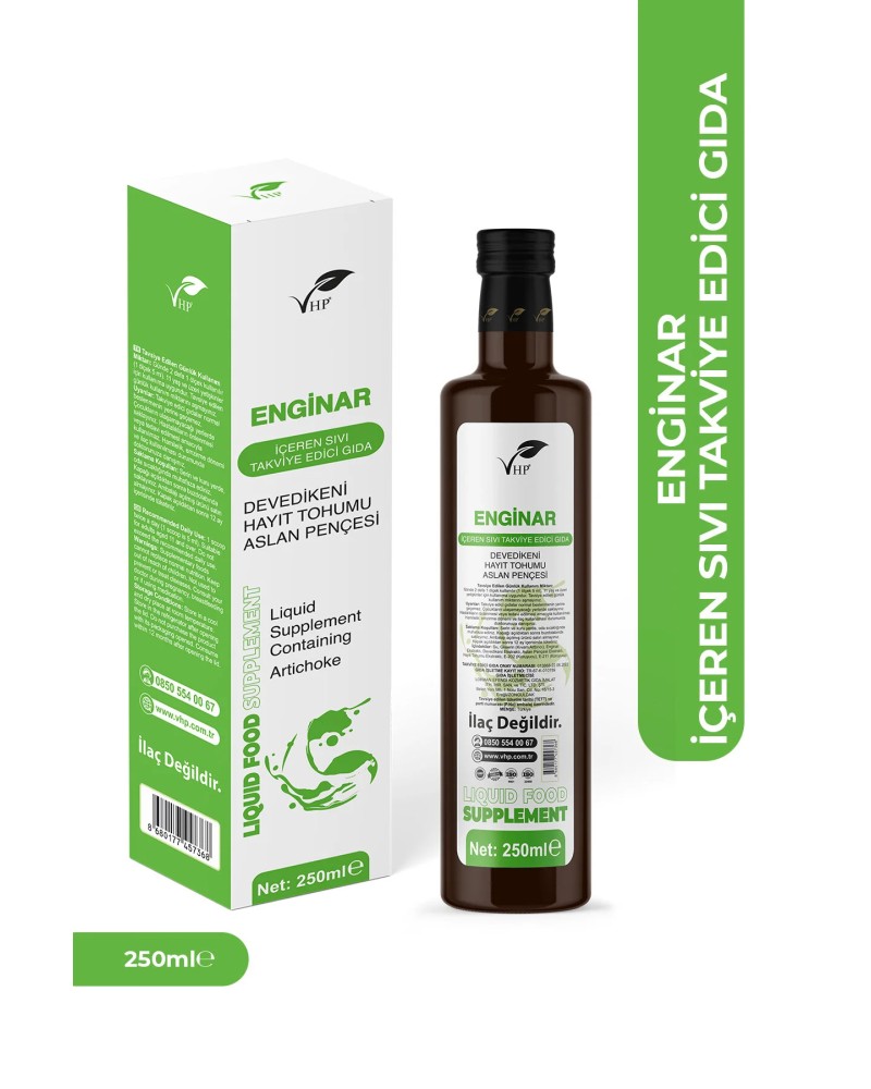 Enginar Içeren Sıvı Gıda Takviyesi 250 ml - A.06228