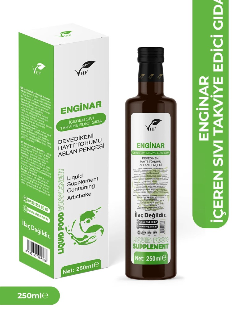 Enginar Içeren Sıvı Gıda Takviyesi 250 ml - A.06228