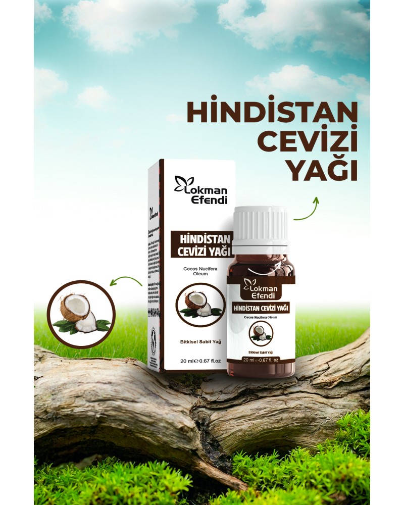 Lokman Efendi Hindistan Cevizi Yağı 20 Cc