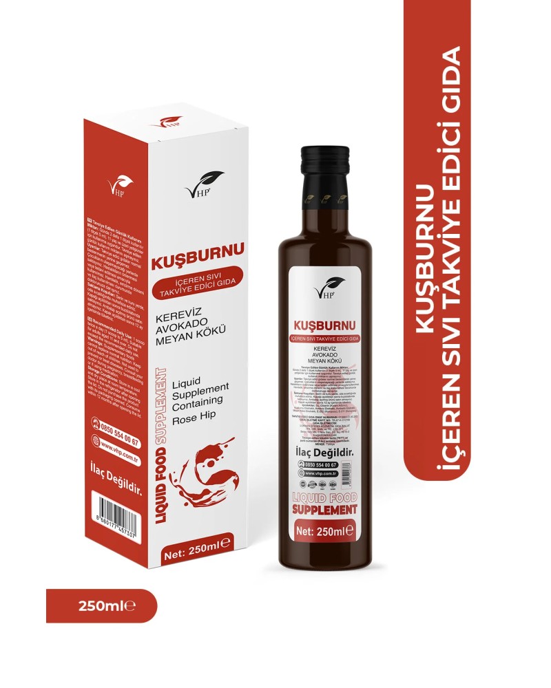 Kuşburnu Içeren Sıvı Takviye Edici Gıda 250 ml - A.06230