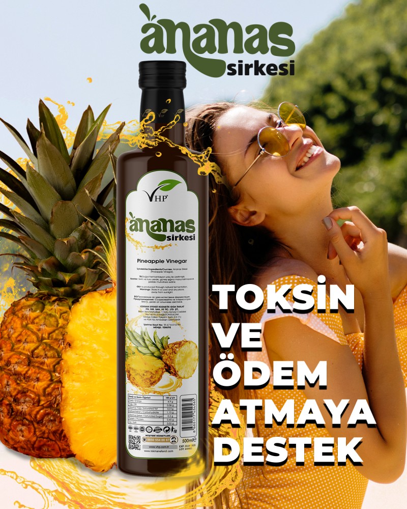 ANANAS SİRKESİ 500ML