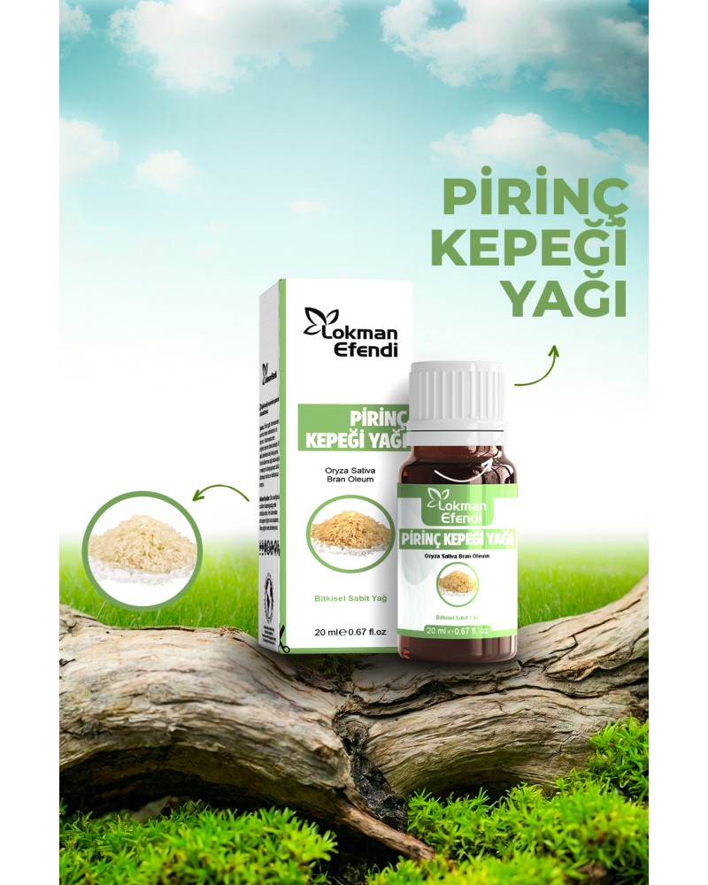 Lokman Efendi Pirinç Kepeği Yağı