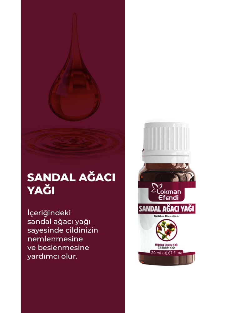 Lokman Efendi Sandal Ağacı Yağı 20 Cc