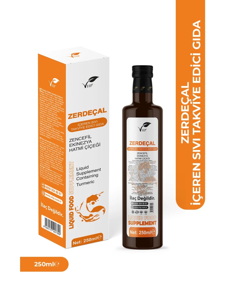 Zerdeçal Içeren Sıvı Takviye Edici Gıda 250ml - A.06227